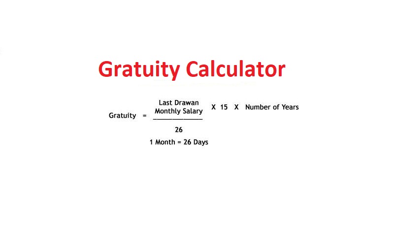 Gratuity Calculator- Online, Formula, India 2022